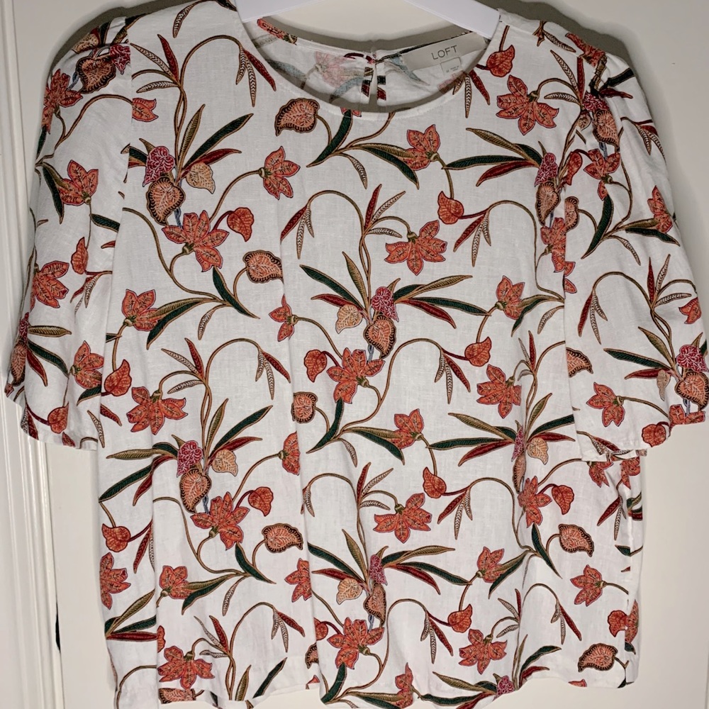 Loft Short Sleeve Blouse